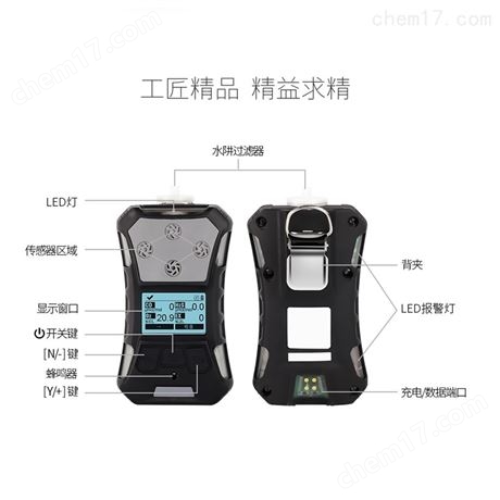 高性能便攜式溴甲烷氣體檢測(cè)報(bào)警儀（PID）